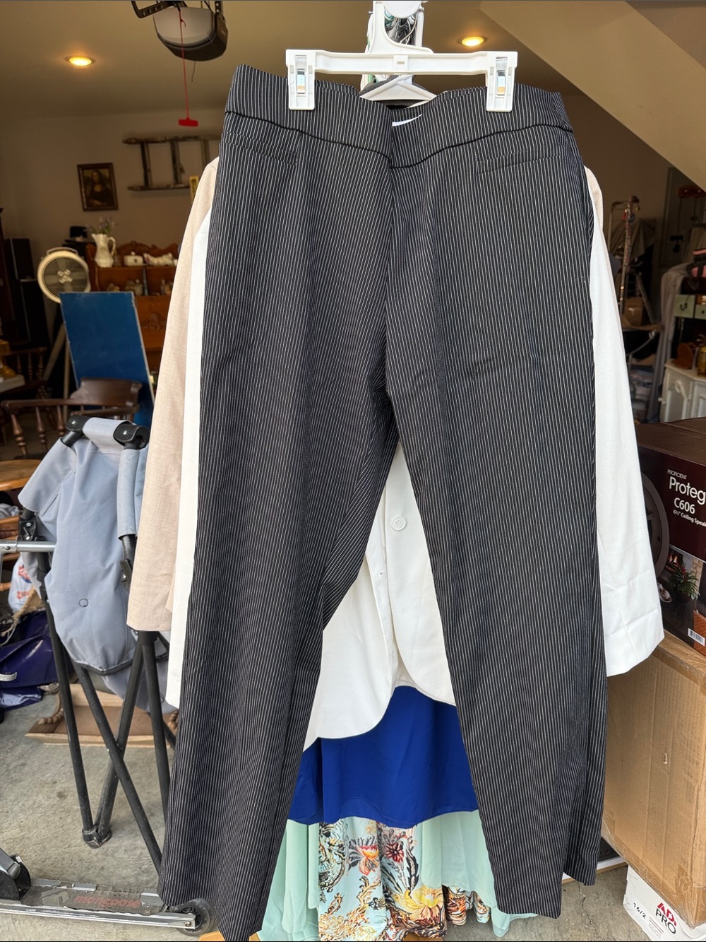 Liz Claiborne Black Pinstripe Women's Dress Pants